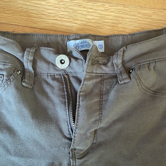 Greenish-Brown Royalty for me Jeggings - Picture 4 of 6